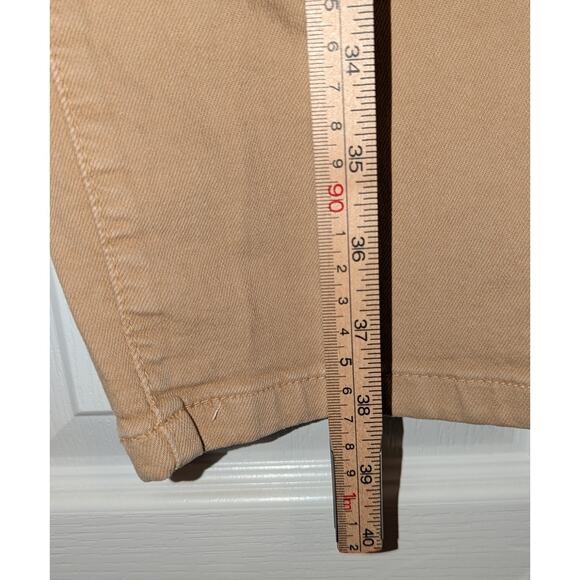 LL Bean Jeans Women's 10P Tan Straight Leg Classic Fit - Picture 3 of 8